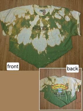 Green & Cream Tie-Dye Sierra Nevada Pale Ale Tee